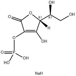 Структура натрия L-ascorbyl-2-phosphate