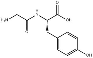 структура N-Glycyl-L-тирозина