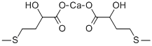 Структура bis кальция ((methylthio) бутират 2-hydroxy-4-)