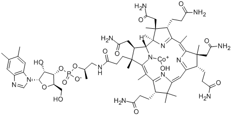 Структура Hydroxocobalamin