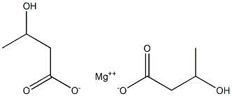 кисловочная структура соли магния 3-Hydroxybutanoic