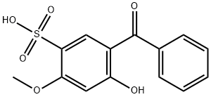 кисловочная структура 2-Hydroxy-4-benzophenone-5-sulfonic