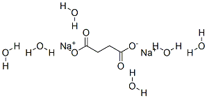 Двунатриевая структура hexahydrate сукцината