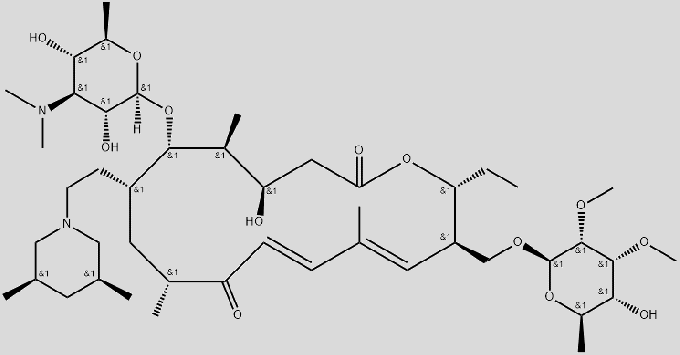 Структура Tilmicosin