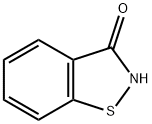 1,2-Benzisothiazol-3 (2H) - одна структура