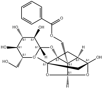 Структура Paeoniflorin