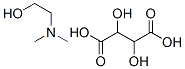 (+) - структура соли битартрата 2-Dimethylaminoethanol