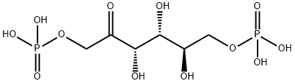 структура bis D-фруктозы 1,6 (фосфата dihydrogen)