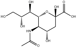 N-Acetylneuraminic кисловочная структура