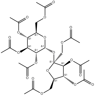 Структура octaacetate сахарозы