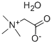 Структура МОНОГИДРАТА BETAINE
