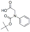 Структура Boc-D-Phenylglycine