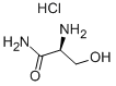 Структура хлоргидрата L-Serinamide
