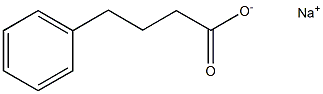 Структура phenylbutyrate натрия 4