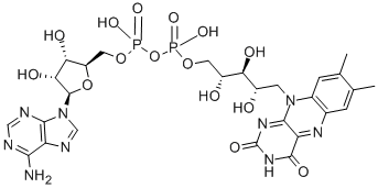 Структура DINUCLEOTIDE АДЕНИНА FLAVIN