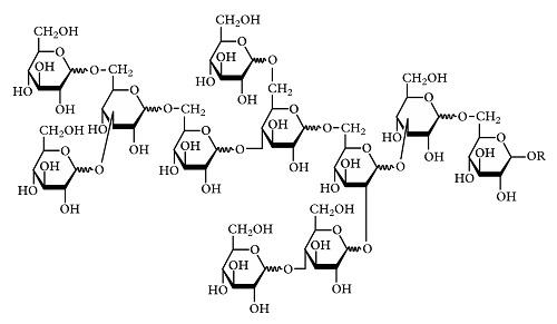 Структура Polydextrose