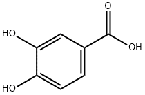 кисловочная структура 3,4-Dihydroxybenzoic