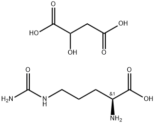 Структура L-Цитруллин-Dl-малата
