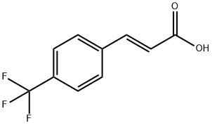 структура коричной кислоты 4 (Trifluoromethyl)