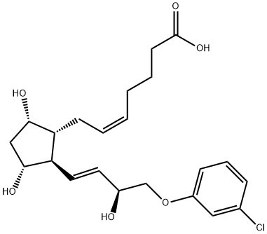(+) - 15 (s) - структура CLOPROSTENOL