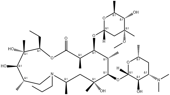 Структура Gamithromycin