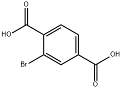 кисловочная структура 2-Bromoterephthalic