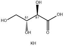 Структура PotassiumD-erythronate
