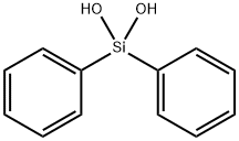 Структура Diphenylsilanediol