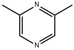 структура 2,6-Dimethylpyrazine