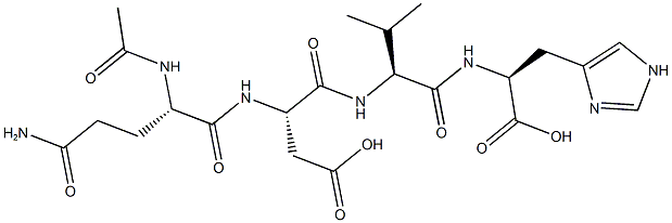 Структура ацетила Tetrapeptide-9