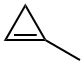 структура 1-Methylcyclopropene