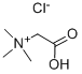 Структура хлоргидрата Betaine