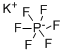Структура hexafluorophosphate калия