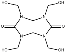 Структура acetylenediurea Tetramethylol