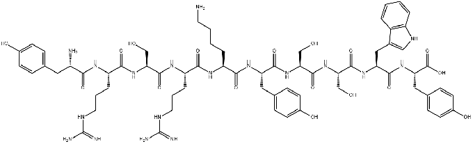 Структура Decapeptide-12