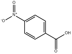 P-Nitrobenzoic кисловочная структура