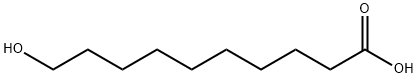 кисловочная структура 10-Hydroxydecanoic